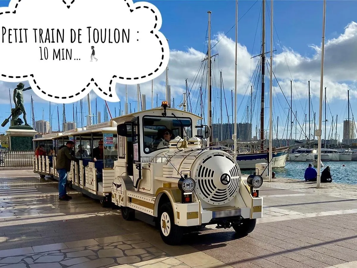 Lägenhet Toulon - Sea View And Coeur De Ville Frankrike